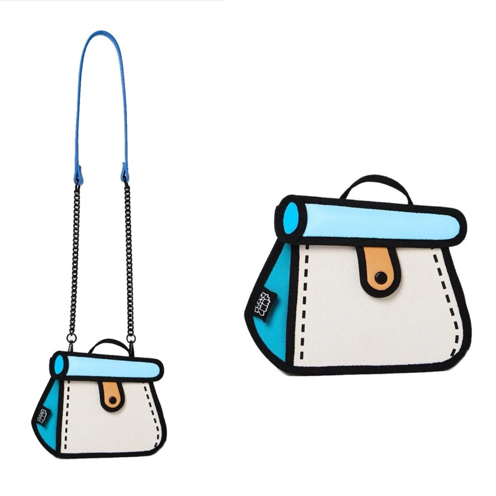 NWT Jump From Paper 2D Cake Bag